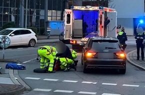 Quartett in Obermeiderich bei Fahrraddiebstahl auf frischer Tat ertappt Polizeieinsatz in Duisburg-Obermeiderich